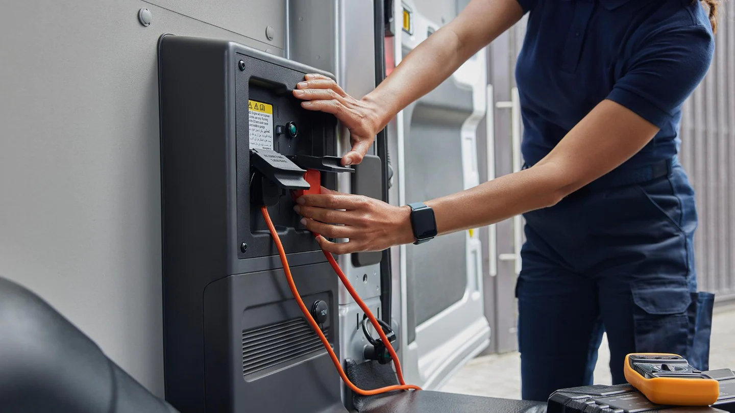 Ford E-Transit Batterie